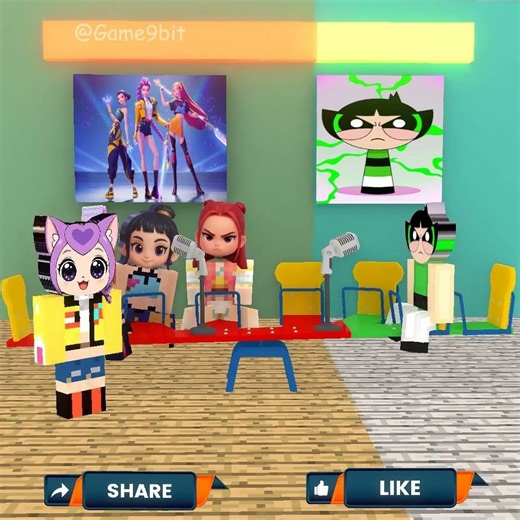 Huntrix vs Team Sprunki Buttercup, which song will win?!