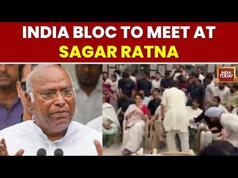 India Bloc MPs To Meet For Lunch, ECI Protest, India Bloc MPs To Meet At Sagar Ratna | India Today