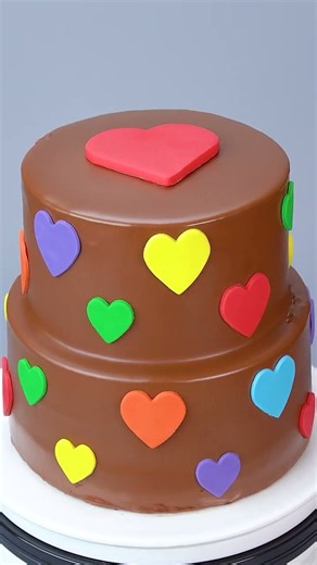 #shorts The Best Chocolate Cake Recipe, Satisfying Video Top Cake #cake #satisfyingcake