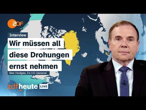 Ex-US-General Ben Hodges warnt: Wie Trumps Kurs die Weltordnung verändert | ZDFheute live