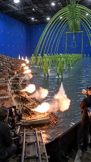 현실판 진격의 거인 ‘땅울림’ 세트장 비하인드! (Attack on Titan Behind the Scenes) #進撃の巨人 #aot #anime