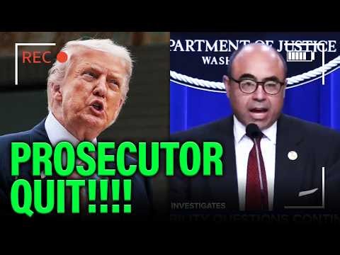 Prosecutor QUITS as Trump DOJ FAILS to INDICT TWICE!!!