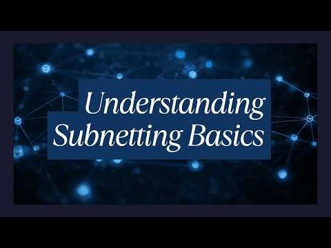 Subnetting Explained Simply (Step-by-Step for Beginners)