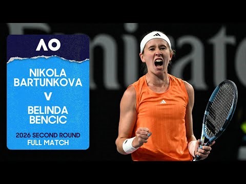 Nikola Bartunkova v Belinda Bencic Full Match | Australian Open 2026 Second Round