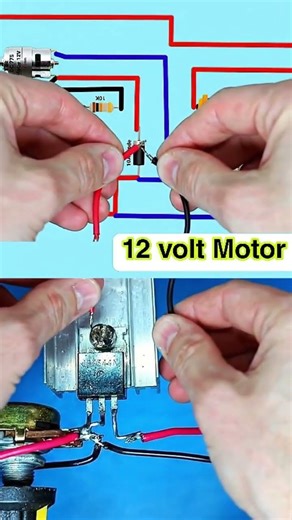 How to Make Variable DC Motor Speed Controller Using MOSFET IRF450 #circuitmaker #TechProjects
