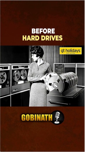 Before Hard Drives, Computers Used THIS! 😲 | Computer History Museum | Gobinath #shorts