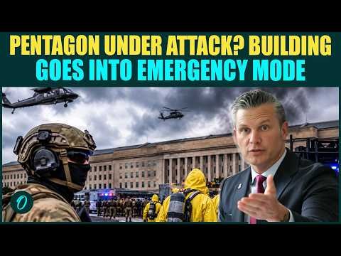 U.S BREAKING: Pentagon Under LOCKDOWN! Hazmat Crews Swarm DoD HQs After Unknown Substance Alert