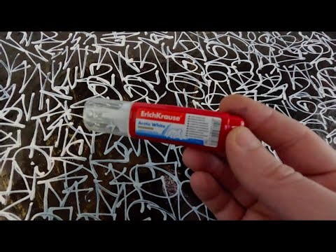 Graffiti review with Wekman // ErichKrause. Corrector pen