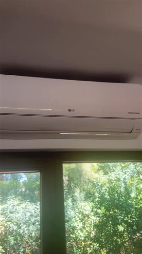 HVAC Process on Instagram: "Professional installation of a wall-mounted LG mini split indoor unit rated at 12,000 BTU (1 ton) on pre-installed refrigerant lines and electrical connections. Part 1 of this installation series focuses on proper indoor unit mounting, alignment, refrigerant line connection, drain setup, and electrical preparation according to North American residential HVAC standards. Educational, advertiser-friendly HVAC content focused on installation accuracy, system reliability, 