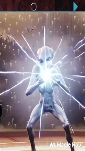 The Grey Alien says high with anger animation cartoon short