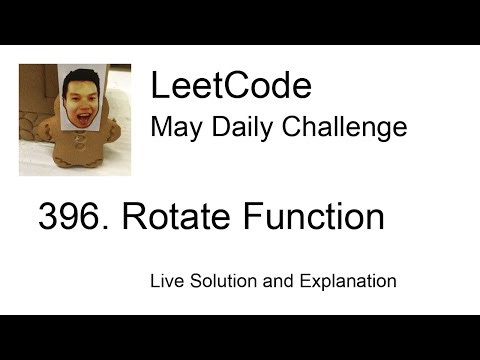 Daily Leetcode #2222: May 01, 2026 - 396. Rotate Function
