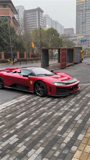 Ferrari F80 Spotted 🔥 Ultimate Hypercar on the Streets! ❤️ #Ferrari #Hypercar #Supercar