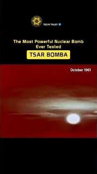 This Is What the Most Powerful Nuclear Bomb Ever Tested Looked Like