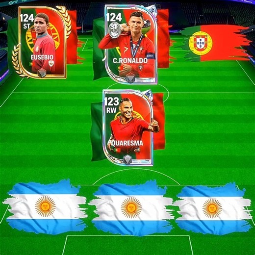 Portugal vs Argentina🔥🔥 #fc25 #fifamobile #eafc24 #eafc #fc24 #fcmobile #fc26
