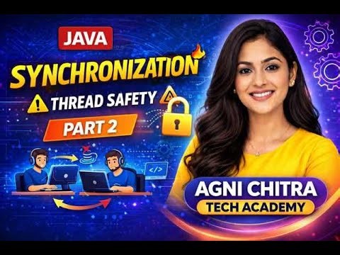 👉 Java Multithreading | Part 2 | Synchronization & Thread Safety Explained 🔥 (Interview Ready)