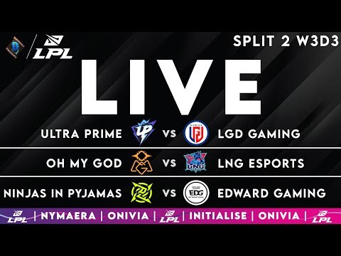 LPL 2025 Live Split 1 | LPL English W3D4 with Nymaera & Initialise NIP vs TT | JDG vs WBG