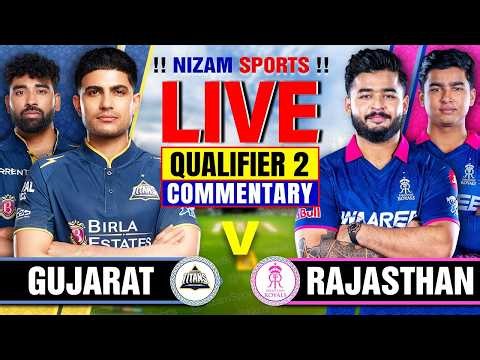 🔴Live: GT vs RR | IPL 2026 | Qualifier 2 | Live Cricket Score & Commentary