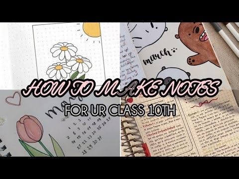 How to make effective notes 📒✨Easy steps to study !#viral#notes #trending#youtube #boardexam