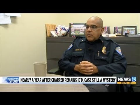 Nearly a year after charred remains ID'd, case still a mystery