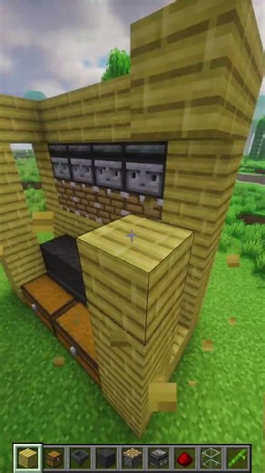 Minecraft Auto Bamboo Farm🎋 #minecraft #shorts