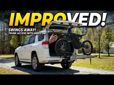 Electric bikes just got easier to haul! Get out of the way! OutfitR EZ Swing pro 250 review