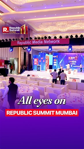 Stage Set for Republic Summit Mumbai as Big Day Begins
