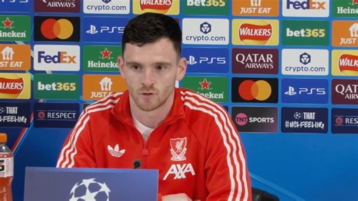 "It's hard to put a finger on why we can't find consistency" 😬Andy Robertson looks ahead to Liverpool's second leg with Galatasaray and hopes that supporters will 'have something to shout about' after the team was booed off in the 1-1 draw to Spurs 😤
