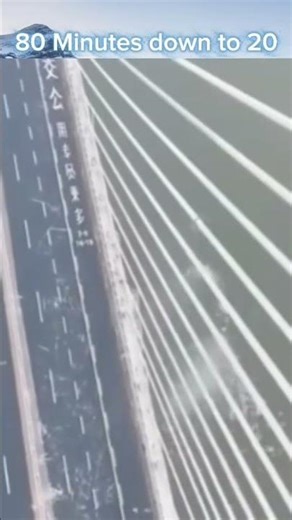 Crossing the World's Longest Road-Rail Bridge #shorts