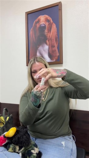 Come with us to get one of his Parvo shots #mamacookie #morkie #vetvisit #dogmom #parvovaccine