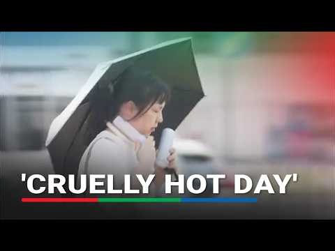 Over 100 people in Tokyo taken to hospital for suspected heatstroke | ABS-CBN News