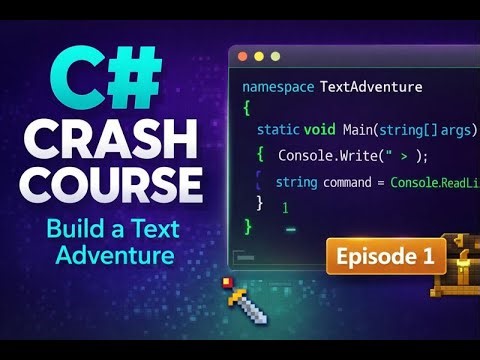 1. C# Crash Course - Variables, Input, Output, Control Flow