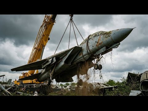 Lost in a Boneyard for 30 Years... This F-14 Tomcat's Restoration Is Unbelievable!