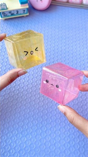 DIY cute ice-cube 🧊 #shorts #tonniartandcraft #art #love #craft