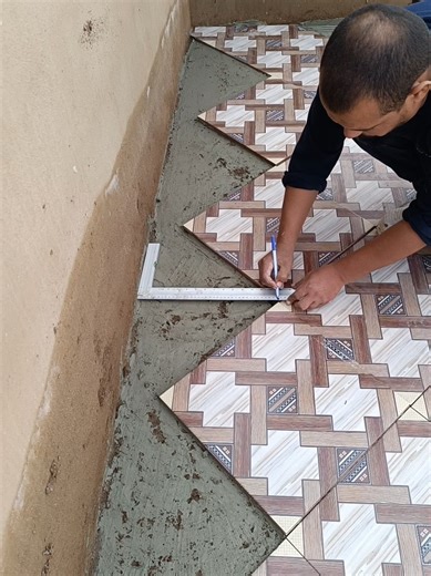 How to Easily Cut Ceramic Tiles at 45 Degrees