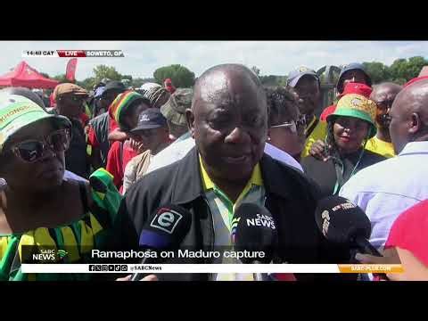 President Cyril Ramaphosa addresses current political affairs