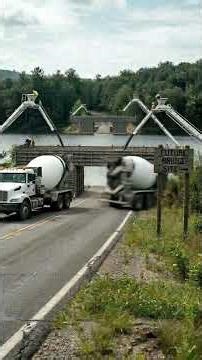 Building a Huge Arch Bridge Over a Lake | Full Engineering Process.