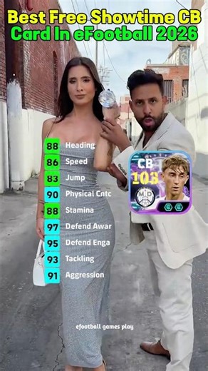 Best Free Showtime CB Card In eFootball 2026 || eFootball Update #efootball #efootball2026 #pes #cb