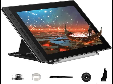 HUION KAMVAS Pro 16 Review | 15.6" Drawing Tablet with Screen, Anti-Glare Glass & Shortcut Keys