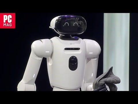 LG Shows Off CLOiD Home Robot at CES Keynote
