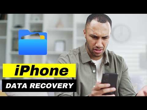 How to Recover Deleted iPhone Data (Photos, Contacts, Chats) - Easy & Fast [2026]