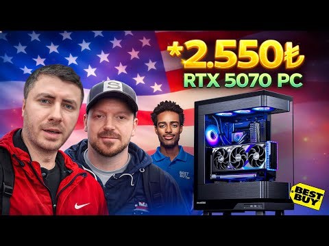 AMERİKA'DA RTX 5070 PC TOPLAMANIN MALİYETİ NE KADAR? (2026 PC Fiyatları)