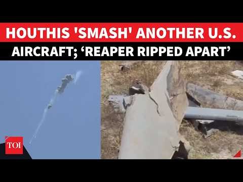 BOOM! Houthis Shoot Down US Aircraft; MQ-9 Reaper BURNS Mid-Air, Key Iran Ally To Start Another War?