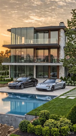 Luxury Mansion Built From Scratch | Realistic Timelapse Construction + Cinematic Car Arrival