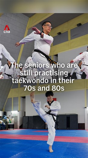 All are over 50, some are well in their 70s and 80s, and most hold black belts - meet the TeamgOLD members of Singapore Taekwondo Federation who are defying age and injury to stay in the fight. (Video: CNA/Marcus Mark Ramos) #taekwondo #singapore #sgnews https://cna.asia/4j9CE89 | CNA