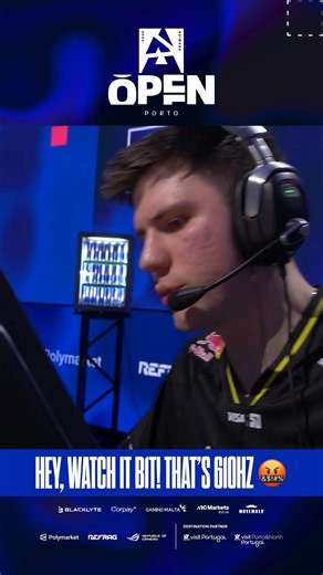 HEY, WATCH IT B1T! That's 610Hz 🤬 @asusrog