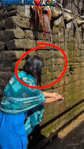 Miracle of Nepal 108 Moksha Kund | Sacred Bath for Moksha #Shorts