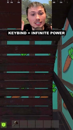AFK Keybind = UNLIMITED POWER 😳 #shorts #rust #gaming