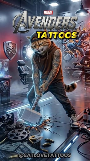 5 Insane Marvel Avengers Tattoos 🤯 | Spider-Man, Iron Man, Hulk, Thor & Captain America