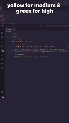 #Loading Bar in #Python.