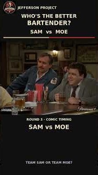 Sam vs. Moe: Who’s the Better Bartender? #Shorts